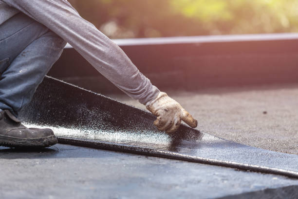 Professional Crawl Space Encapsulation technician working in Landing, NJ